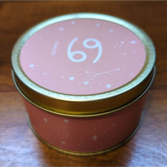 NWT Cancer Rosewater and Violet‎ Scented Zodiac Candle - Picture 4 of 7